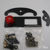 Carbon Fiber Vertical Rudder Mount/Rudder Tray Set for 20-50CC /50-150CC Airplane