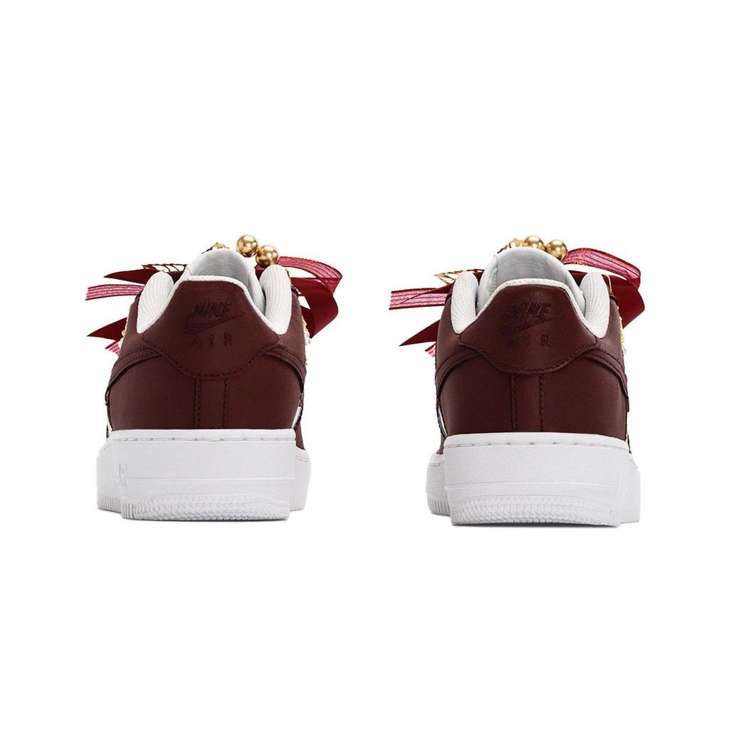 Nike Air Force 1 Счастливый Дракон и Феникс, Свадебная Обувь, Защита от Потертостей с Подушкой в Коробке DH2920-111(TeamA-S-BOX)