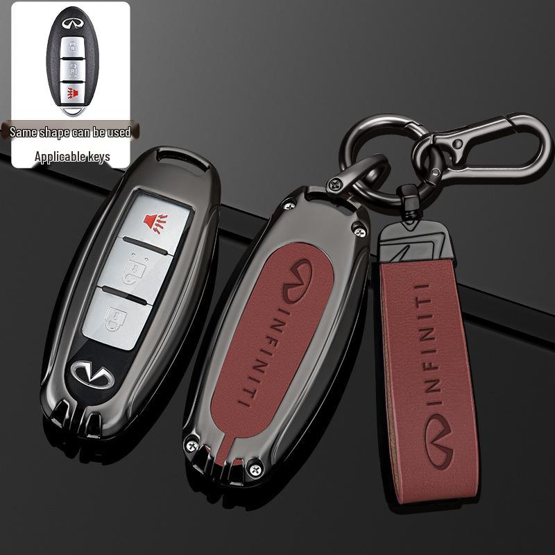 Премиальный чехол для ключа для Infiniti Q50L/QX50/QX60/Q70L/G25 - Дизайн унисекс