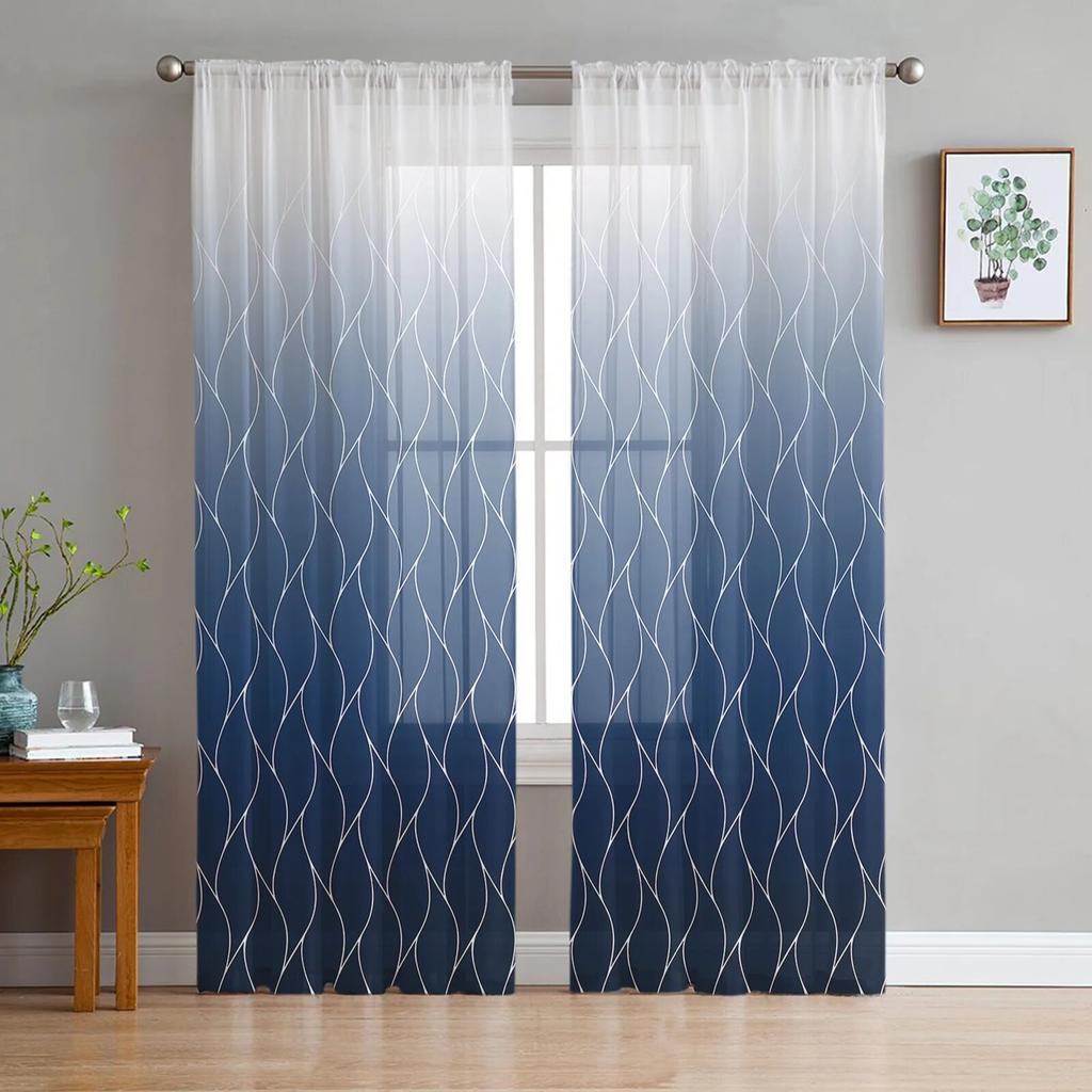 Марокканские текстурированные оранжевые прозрачные шторы для гостиной, спальни, детской комнаты, тюлевые занавески для окон