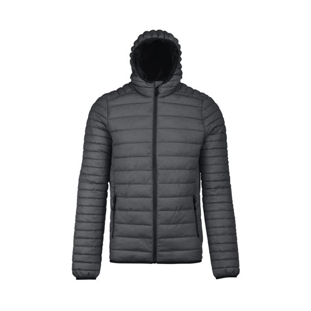 Kariban Mens Lightweight Hooded Down Jacket
