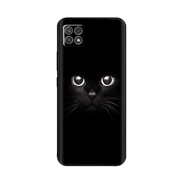 Чехол для Samsung A22, силиконовый мягкий чехол из ТПУ для телефона Samsung Galaxy A22 5g 4g Galaxya22 A 22, защитный бампер с цветочным принтом