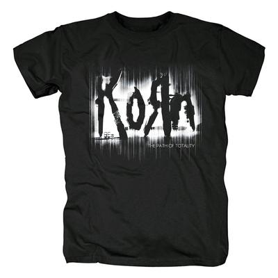 KORN Cohen Band Метал Рок Хэви Метал Панк Европейская и Американская Музыка Хлопок Мужская и Женская Футболка с Круглым Вырезом Свободного Кроя