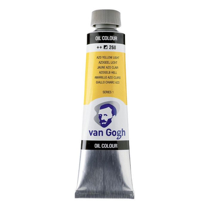Peinture à l'huile - Van Gogh - S1 de lumière jaune AZO - 40ml - Jaune - Avancé