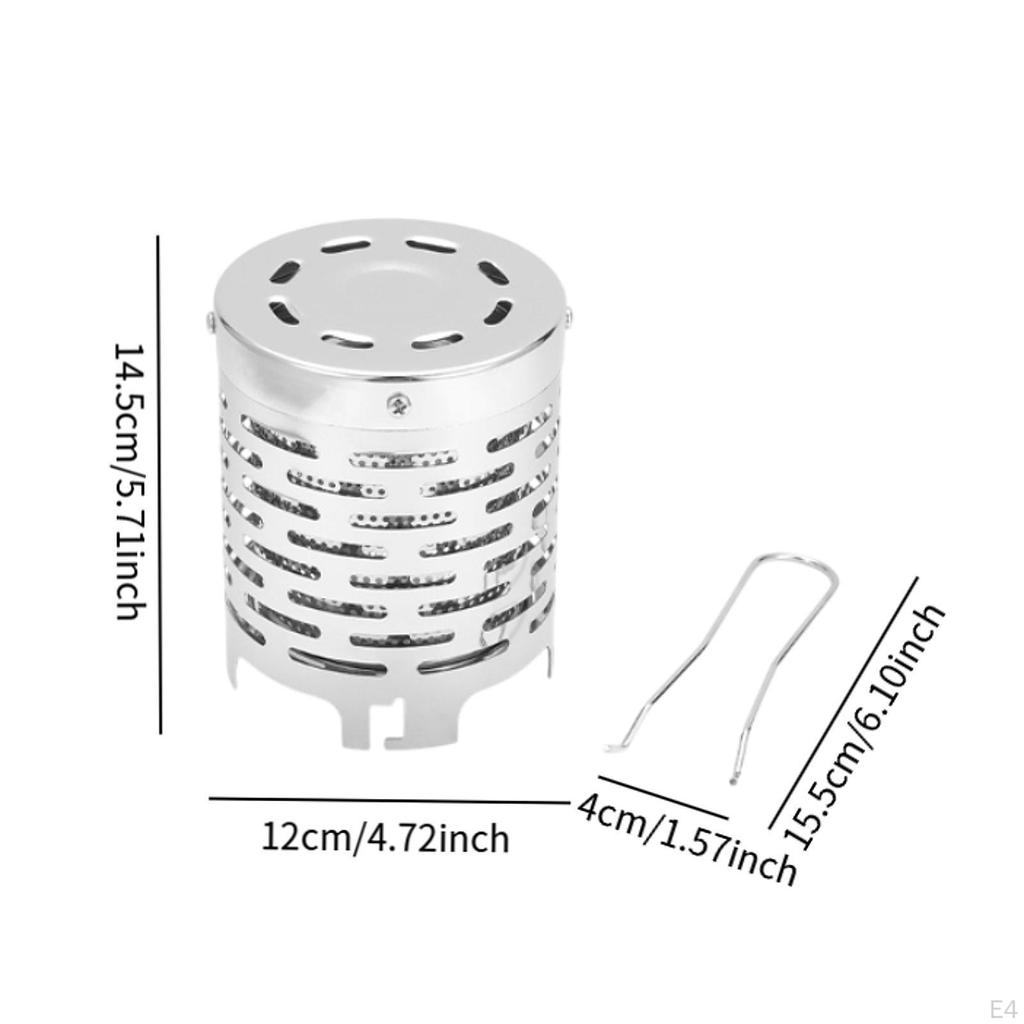 Кемпинговый мини-нагреватель, чехол, компактная палатка, нагревательная горелка, переносная печь
