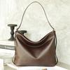 One Shoulder Crossbody Vintage Bag Women's Bag Large Capacity Crystal Plant Tanned Cow Pitot Bag