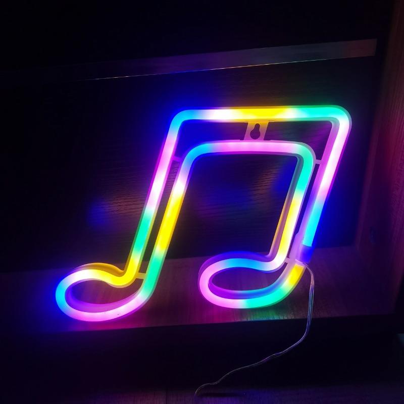 Светодиодная неоновая вывеска, USB/батарейки для бара, спальни, игровой комнаты, свадебной вечеринки, украшение стены, рождественский подарок