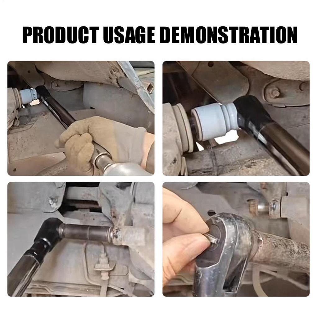 Универсальный смещенный ударный удлинитель 1/2 дюйма, трещоточный инструмент с высоким крутящим моментом - для DIY и профессиональных механиков, для механического обслуживания