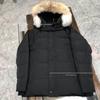 Пуховик Canada Goose - 29 стилей, Волк, Толстая унисекс парка средней длины 3808M
