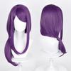 High Quality Kamishiro Rize Cosplay Wig 70cm Purple Heat Resistant Synthetic Hair Anime Cosplay Wigs + Wig Cap