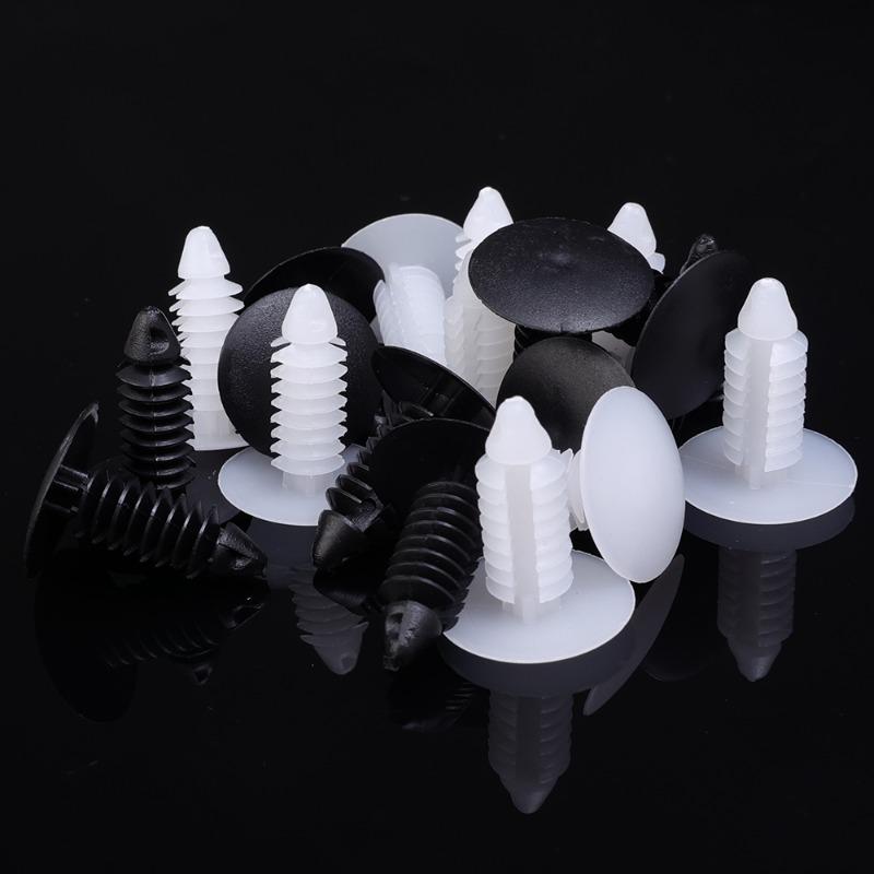 Зажим для потолка крыши салона автомобиля Заклепка для крепления винта Отверстие для автомобиля Пластиковая заклепка для крепления крыла Зажим для бампера Крыша автомобиля Зажимы для крепления подкладки