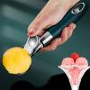 Premium Stainless Steel Ice Cream Scoop Durable, Easy Release Melon Fruit Baller