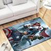 1pc Avengers Pattern Area Rug Soft Flannel Floor Mat for Living Room,Office,Bedroom and Carpet,Sofa Coffee Table Floor Mat