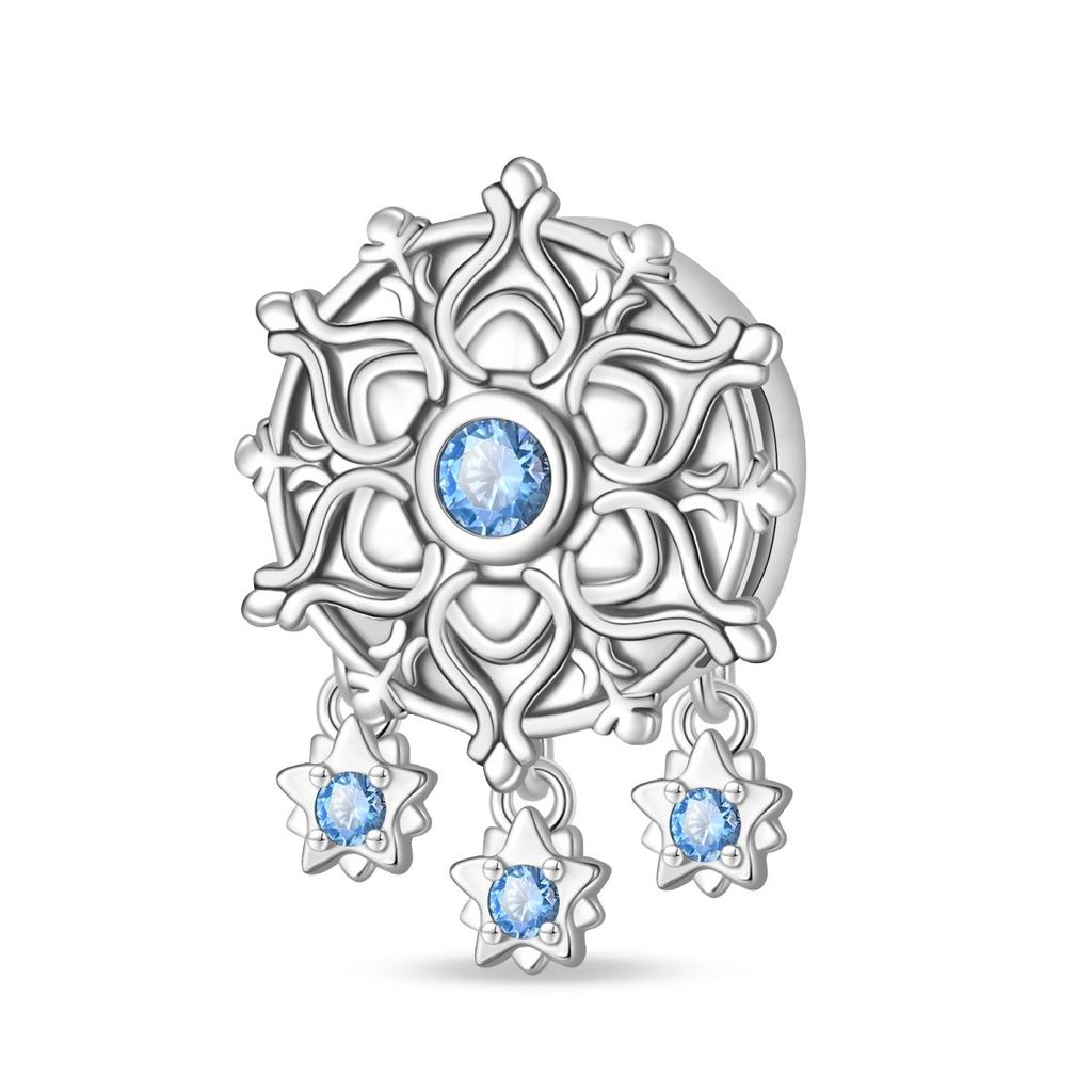 Браслет с бижутерией Lucky Clover Tree of Life с белым медным покрытием