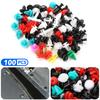 100pcs Universal Mixed Auto Fastener Car Bumper Clips Retainer Car Fastener Rivet Door Panel Liner for All Car Wholesale