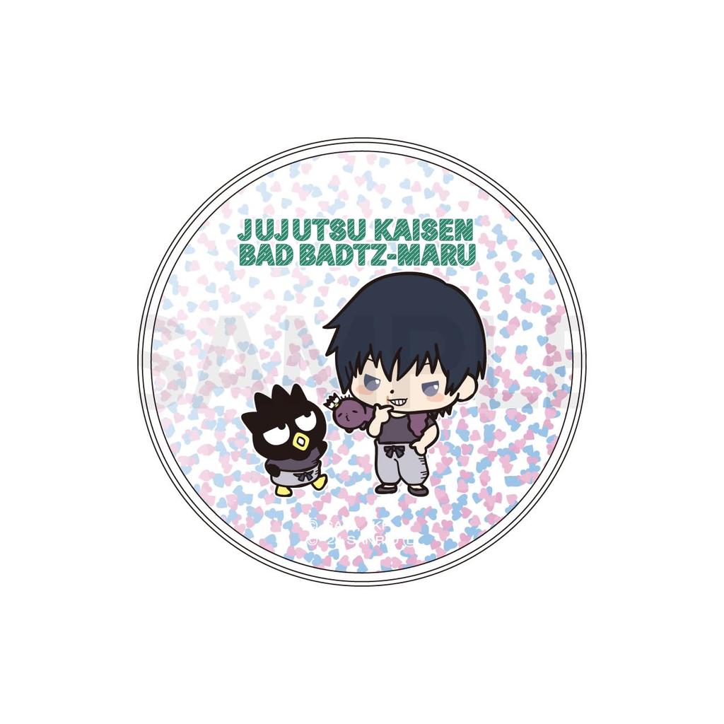 Jujutsu Kaisen Kaiju Ball Складной x Персонажи Sanrio Фушигуро Джинджи Bad Badtzmaru Блестящая подставка 07.