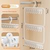 Многофункциональная сушка для носков с зажимами, многофункциональная съемная, экономящая место, носки, нижнее белье, детское полотенце, стеллаж для хранения вещей в доме