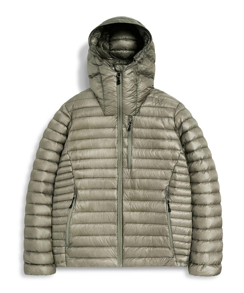 Minimalproject Silent See-Through Hooded Lightweight Down Jacket Mpj112 / 4 Colors