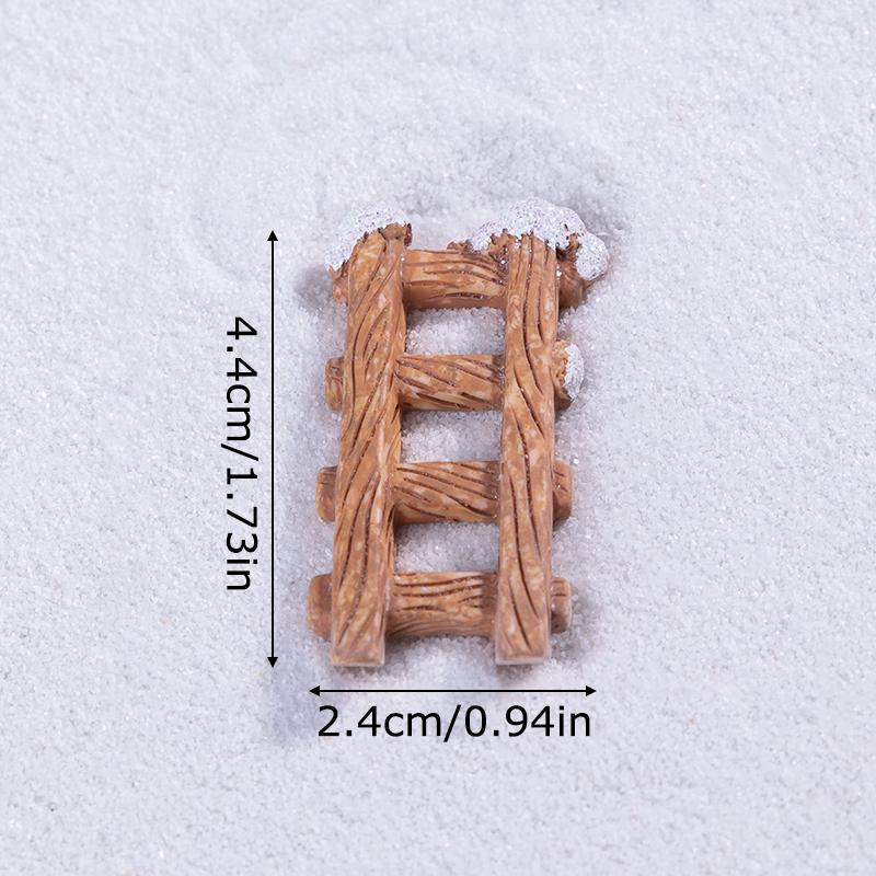 1PC Creativity DIY Resin Ornaments Micro Landscape Gift Mini Accessories Christmas Decorations Adorn