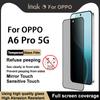 Для OPPO A6 Pro 5G Стекло IMAK Приватное Закаленное Стекло Пленка с Полным Покрытием Экрана