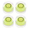 Round Bubble Level, 10x6mm, Mini Circular Bullseye Level for Leveling Cameras, Tripods, Telescopes, Workshop Turntables, and Picture Frames, Li