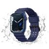 Strap Triple Protection Apple Watch Se, 9, 8, 7, 6, 5, 4, 3, 2, 1 (41, 40, 38mm) Band Bracelet Navy
