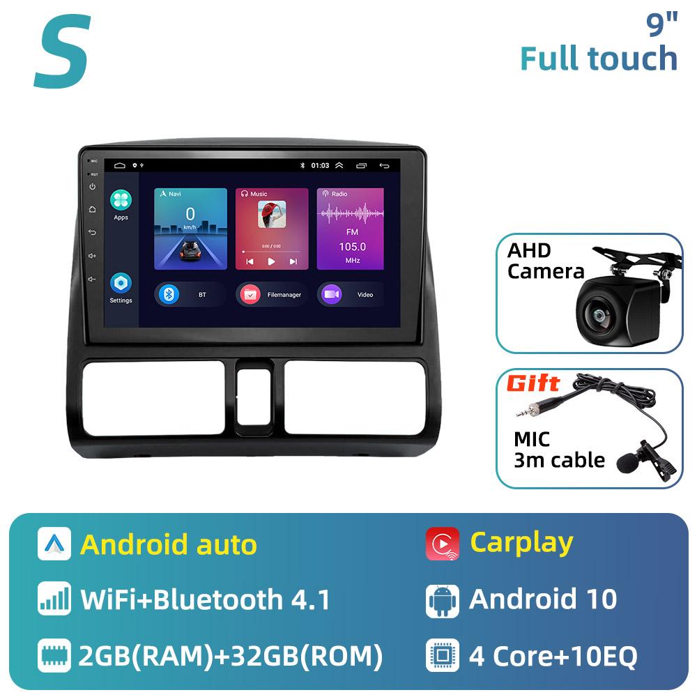For Honda CRV CR-V 2001-2006 Car Radio Multimedia Player Navigation WIFI FM BT GPS Autoradio Head Unit 2 Din Android Car Stereo