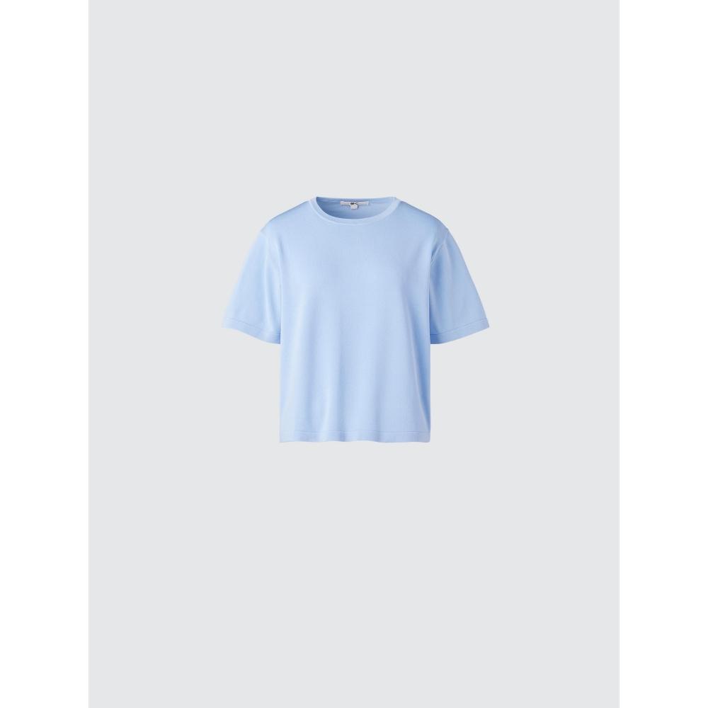 Uniqlo Японская Коробчатая Вязаная Футболка Моющаяся