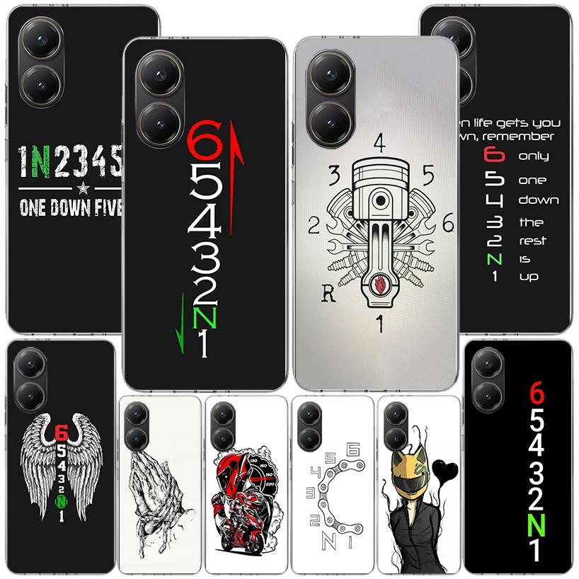 1N23456 Cool Motorcycle Phnoe Case for Xiaomi Poco X5 X6 X7 Pro X4 Gt F7 Ultra M8 M7 Redmi 15C 15 13C 13 12C 12 Unique Cover Coq