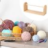 Crochet Yarn Holder Portable Crocheting Accessories,Organizer,Sturdy,Single Revolving Storage Wood