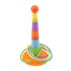 1Set Colorful Adorable Toys For Kids Random Color Plastic Ring Hoop Toss