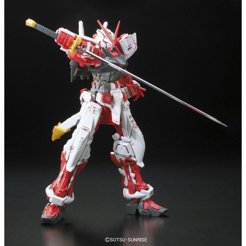 BANDAI SPIRITS RG Mobile Suit Gundam SEED ASTRAY Gundam Astray Red Frame Scale Plastic Model MBF-P02 1/144 Pre-Colored