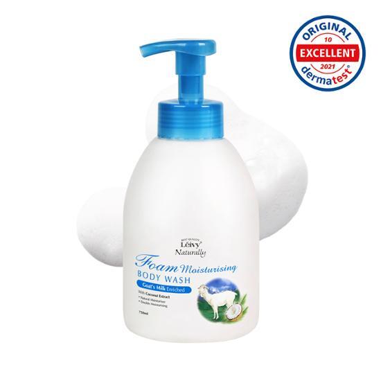 Leivy Парфюмированная пена для мытья тела 750 мл 3 вида (Козье молоко/лаванда/маточное молочко)
