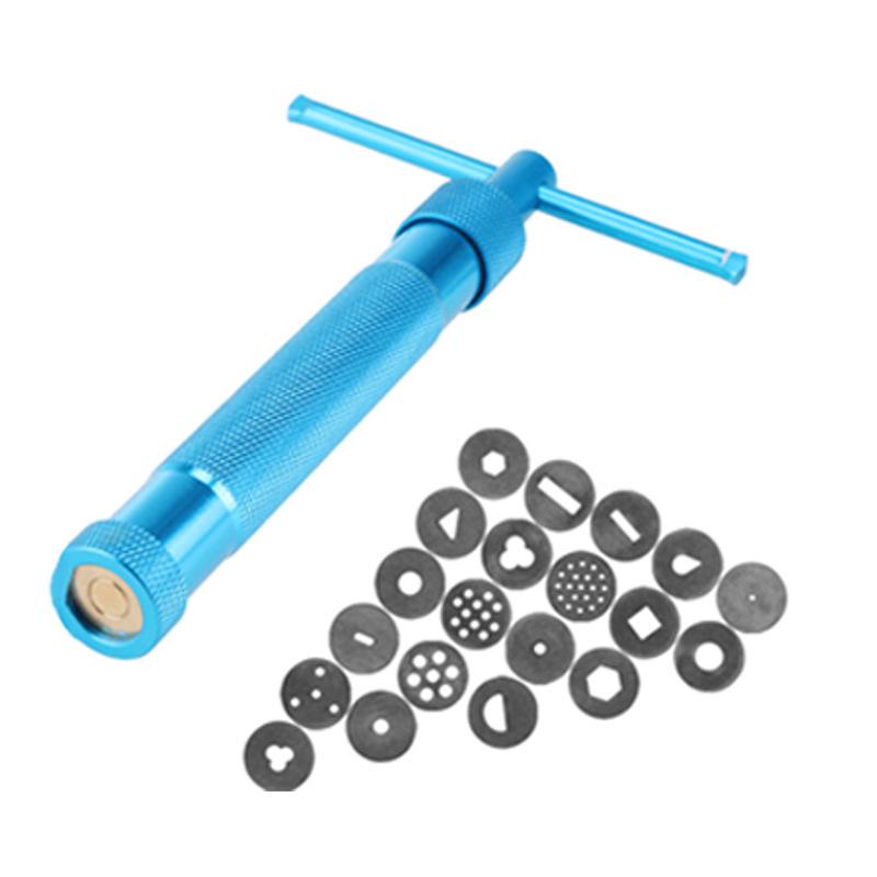 Набор DIY Экструдер из нержавеющей стали для глины и запекания - 20 фигурных формочек