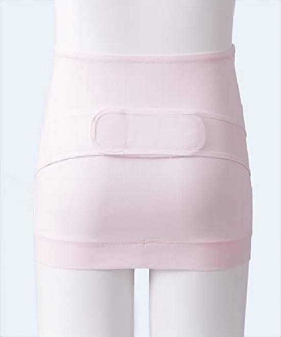 Пояс для поддержки живота Inujirushi Honpo Пояс-обертывание Комплект для беременных HB8181 Розовый для беременных M