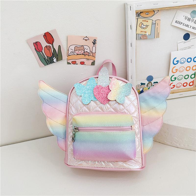 Adorable Spring Children's Mini Backpack With Cute Bow Design Lightweight Pu Bag For Kids