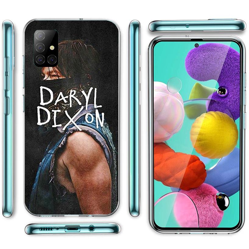 The Walking Dead Daryl Dixon Phnoe Case for Samsung Galaxy A12 A22 A32 A42 A52 A51 A50S A20S A10S A41 A31 A21S A40 A30S A20E A71
