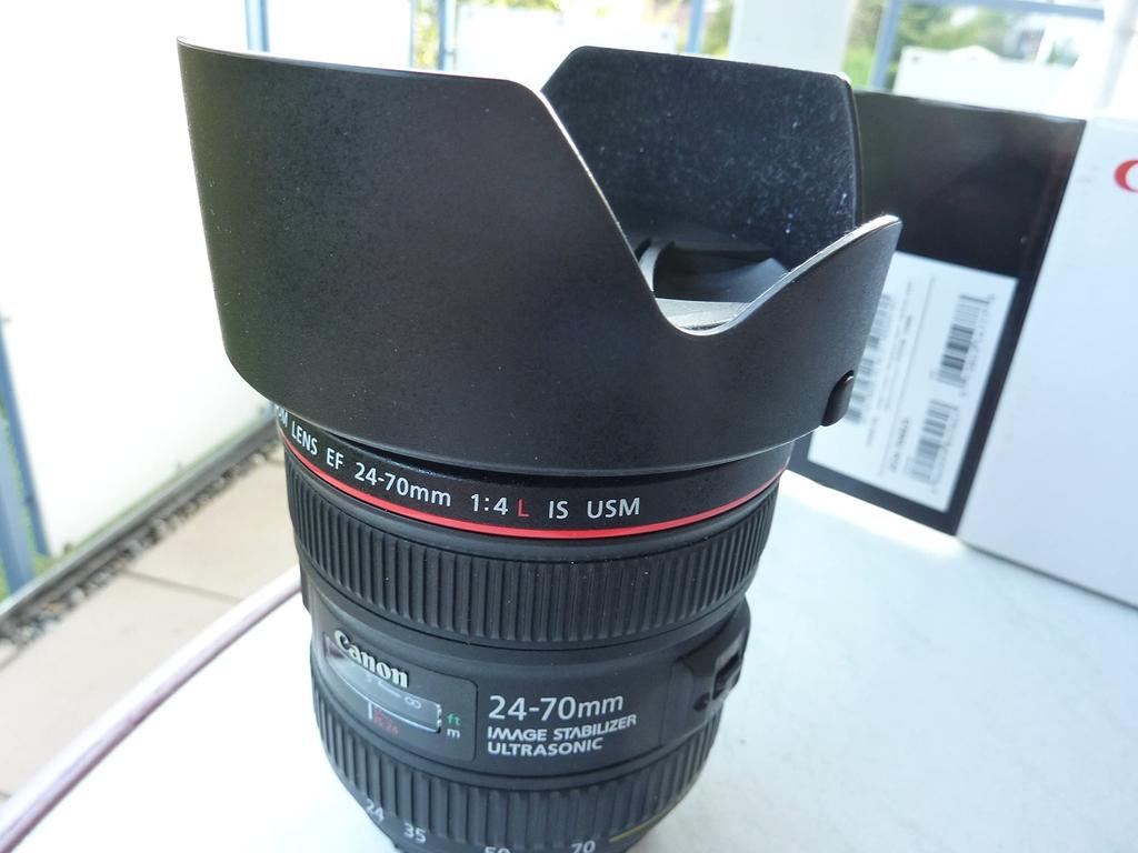 Canon Стандартный зум-объектив F4 L IS USM, совместимый с полноразмерным EF24-70 мм