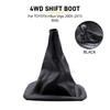 For Toyota Hilux Vigo 2005-2015 4WD Gear Lever Boot Grips Car Gear Stick Shift Knob Cover Gearbox Shift Knob Boot