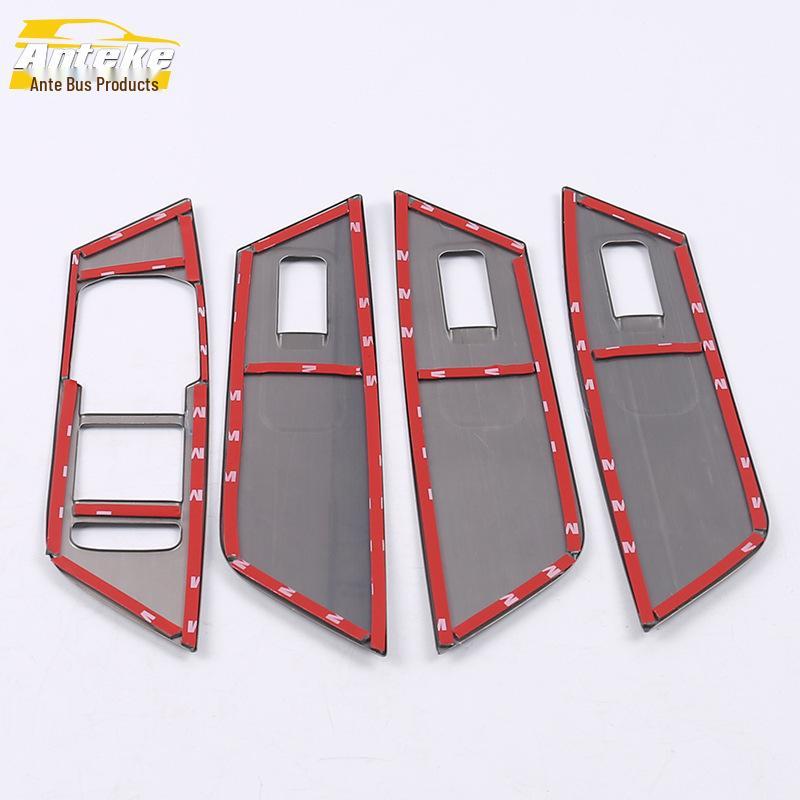 17 Kodiak Glass Lift Switch Trim for Car Window Armrest