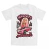 Новинка Футболки для мужчин Nicki Minaj Pink Friday 2 Tour с круглым вырезом из чистого хлопка, футболка с коротким рукавом, печатная одежда