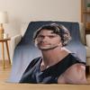 Dylan O’Brien DOB Actor Flannel Blanket Soft Warm Blanket Throw Blanket for Bedroom Living Room Bed Travel Picnic Gift Kids