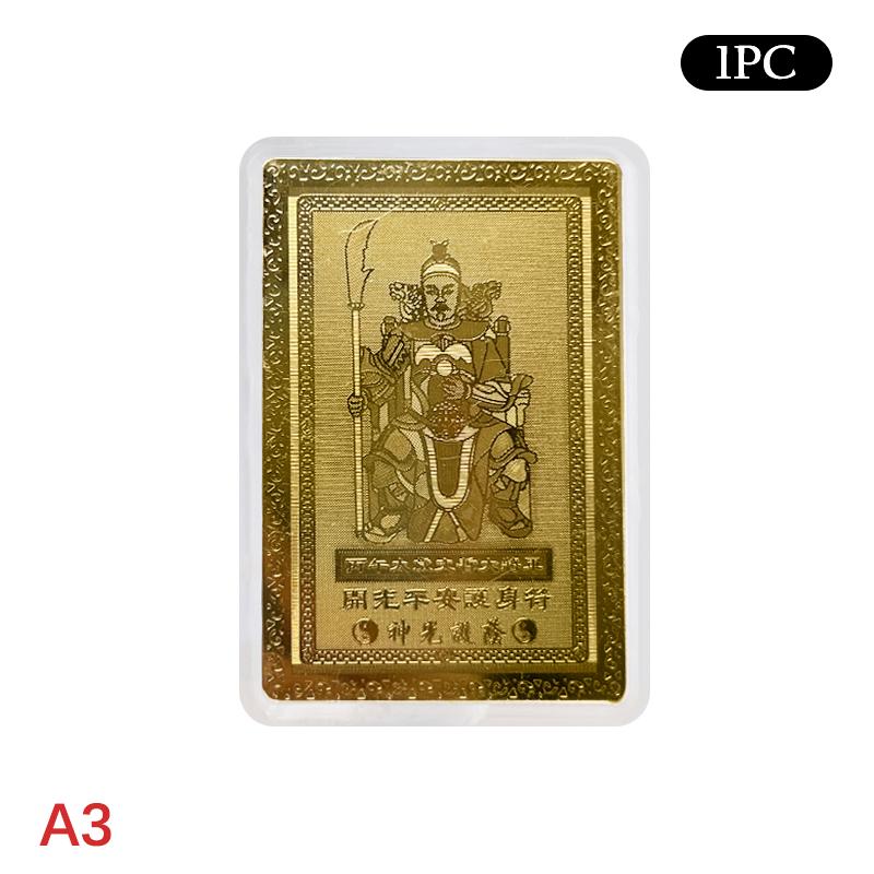 2026 Карта Мини Тай Суй Год Лошади Фэн-шуй Благословение Карта Амулет Безопасность Здоровье Богатство Портативная Статуэтка Защитный Подарок Домашний Декор