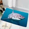 3D Акула Креативный Входной Коврик Глубоководная Акула Коврик для Двери Ванной Противоскользящая Накладка Кухонный Коврик Приветственный Коврик Дверной Коврик Вход