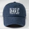 Alphabet Print Soft Top Baseball Cap | Vintage , Sweat Absorbing for Spring Summer Outdoor