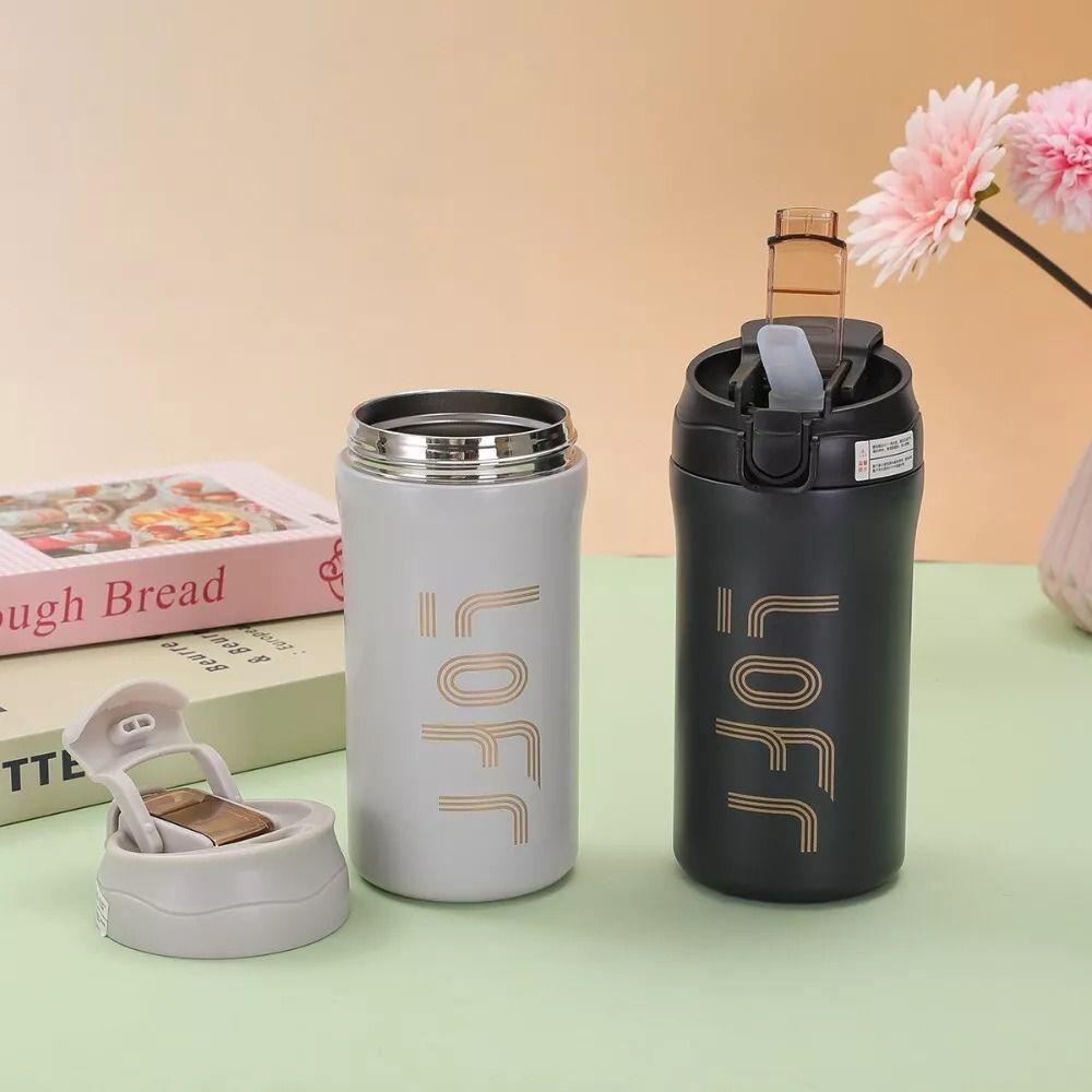 Leakproof Insulated Water Bottle Stainless Steel Vacuum Flask Portable Insulated Cup