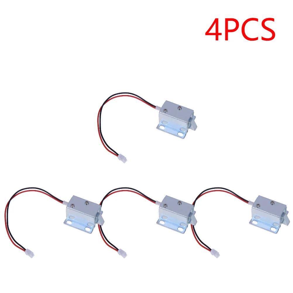2-5 шт. DC 5V-6V 12V Магнитный замок Мини Маленький размер Соленоид Электромагнитный Электронный Замок для Шкафчика Шкафа Ящика Двери