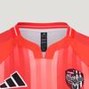 adidas 2026 Су Супер Солт Сити Команда Домашняя Быстросохнущая Облегающая Кофта С коротким рукавом Поддержка Фанатов Футбольная майка Унисекс майка LF8619