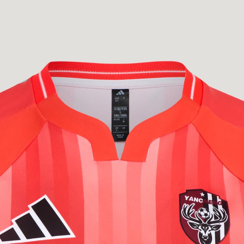 adidas 2026 Су Супер Солт Сити Команда Домашняя Быстросохнущая Облегающая Кофта С коротким рукавом Поддержка Фанатов Футбольная майка Унисекс майка LF8619