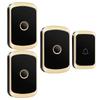 Smart Wireless Doorbell: Ultra-Long Range, One-to-Three Setup, Waterproof, Includes Elderly Call Button.
